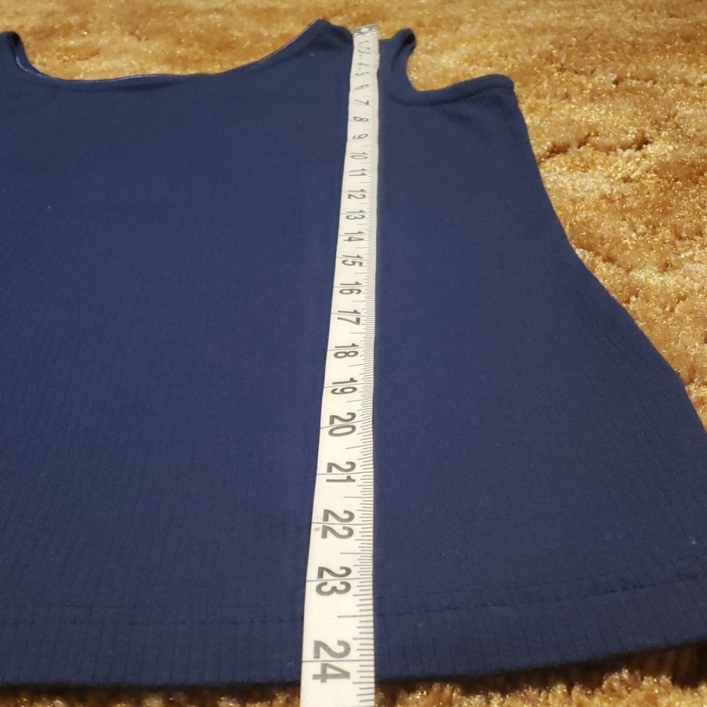 Navy Blue Tank Top - Picture 6 of 7
